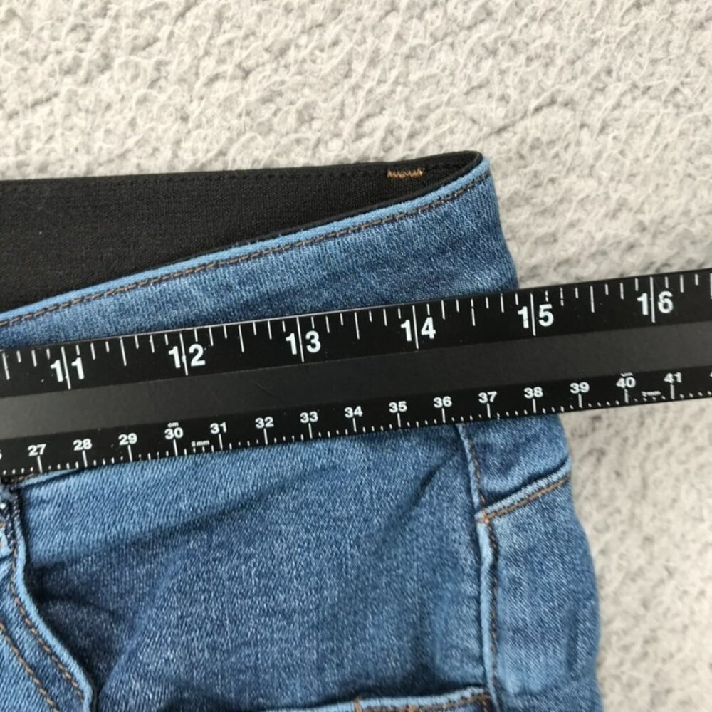 DEMOCRACY Jeans Womens Size 6 Skinny‎ Distressed Mid Rise Raw Hem Stretch Denim - Picture 11 of 15